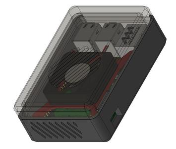 rPi 3 Simple Screwless Case