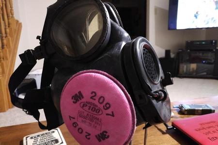 3M filter adapter for M17 gas masks