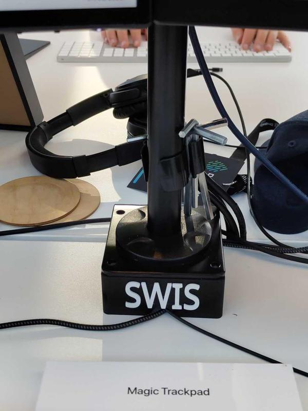 Monitor arm raiser