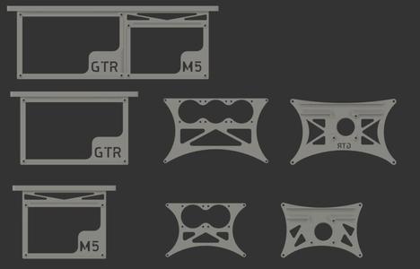 SKR GTR+M5 2020 Mount & FAN