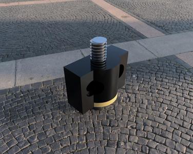 Nut block for 8mm threaded rod
