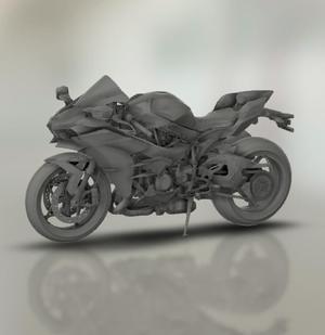 Kawasaki Ninja H2R 2020.