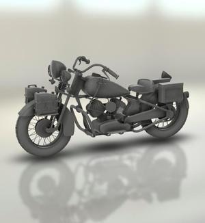 Harley-Davidson WLA 1942.