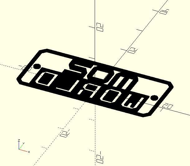 SVG2PLATE.scad : How to Make Multicolor Plates Using Open Source Software (SVG to STL converter with openSCAD)