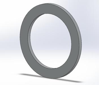 Bike Fork Spacer V2.3 28.2mm x 38.2mm x 2mm