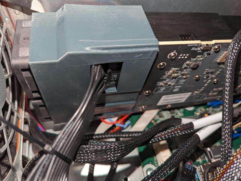 MI100 dual 40mm fan shroud