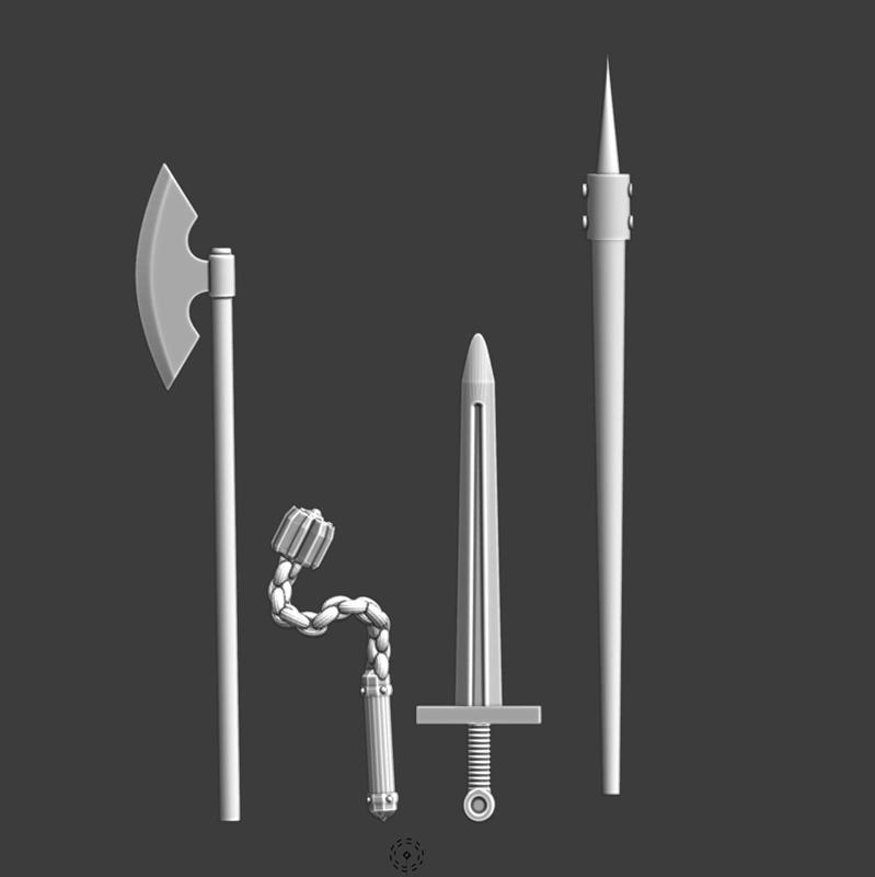 Medieval Weapon pack #2