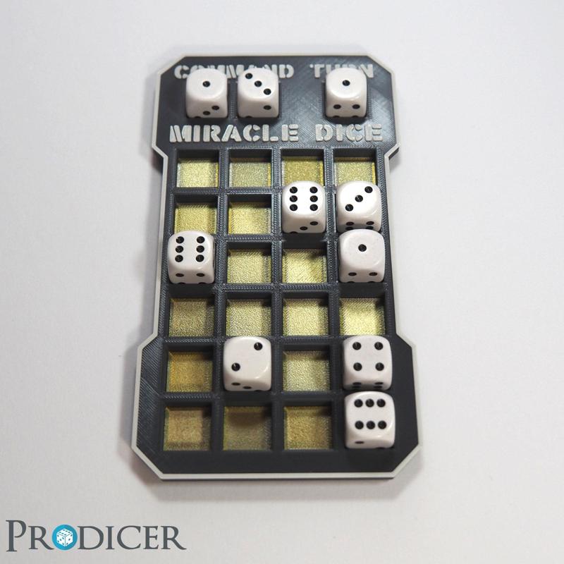 Miracle Dice Dashboard compatible with Sisters of Battle Warhammer 40k
