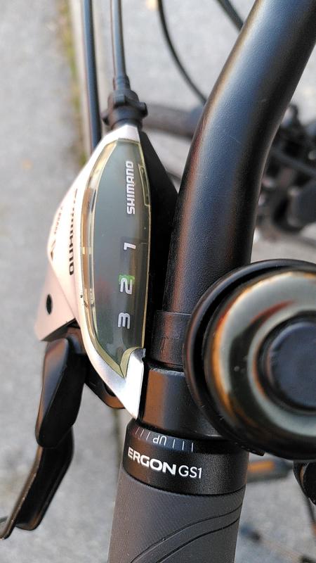 Shimano gear indicator