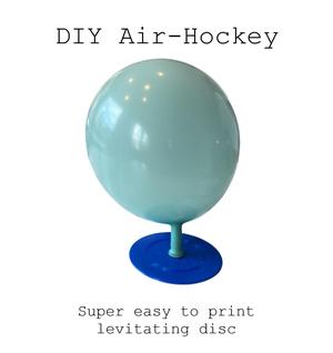 Levitating Air-Hockey disc + Paddles