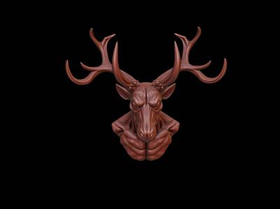 Wendigo Beast Bust