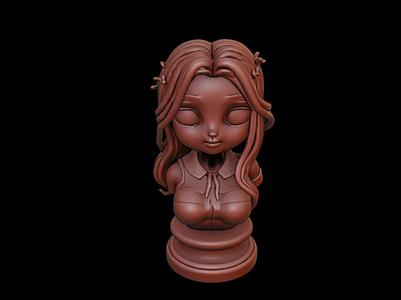 Sprite Beast Bust
