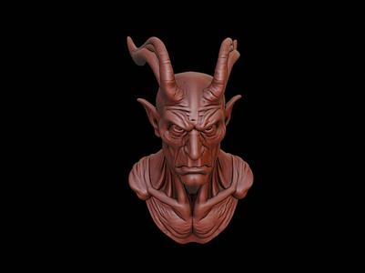 Multi-Eyed Fiend Beast Bust