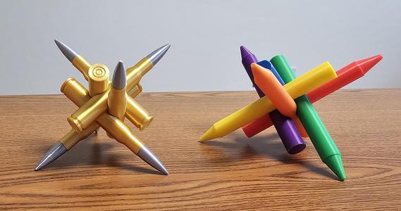 Bullet, Crayon, or Cylinder Puzzle