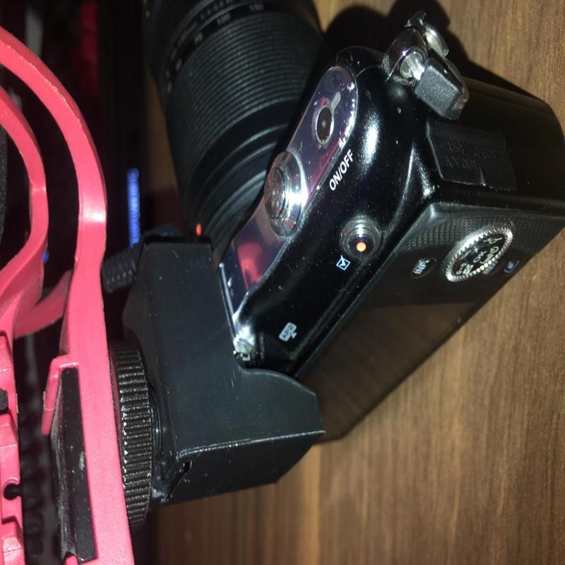 Olympus Pen Mini E-PM1 shotgun mic adapter 