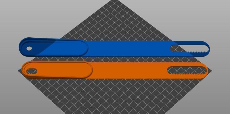 Quest 2 Elite Strap to Quest 3 strap replacement (shortened for 220x220 beds)