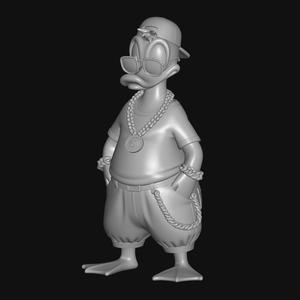 stylish donald duck