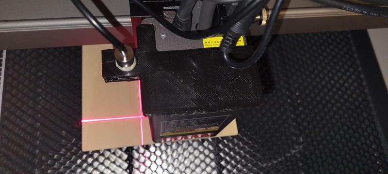 Falcon 2 22W  Red Framing Laser Alignment Fixture