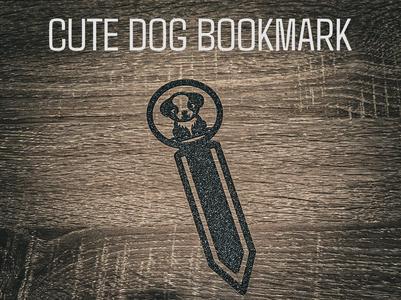 Bookmark - Cute dog / puppy