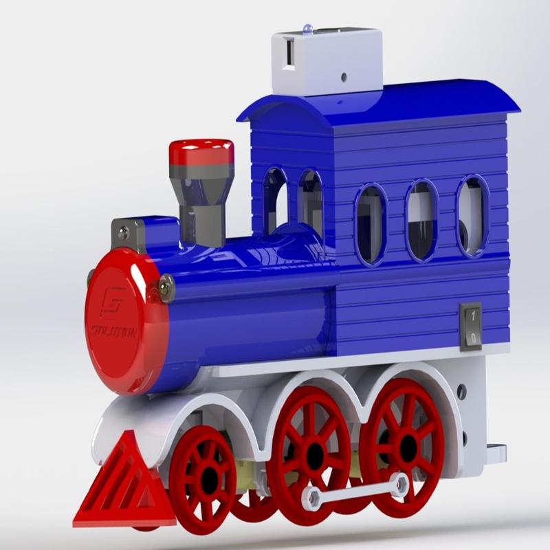 Arduino Train with track and wagons