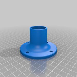 raccord D32 pour aspiration de fond de cuve Aquaponie
