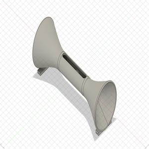 Almost universal mobile phone speaker