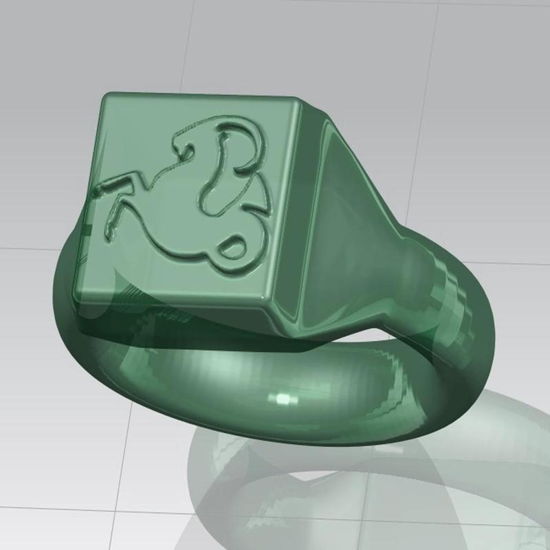 Capricorn ring