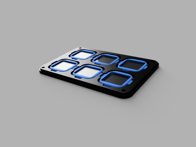 Case for gopro rollcage TBS ND filters 