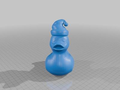 Santa Hat Rubber Duck