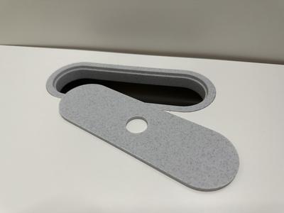 Inset Waste Cut Out Cover