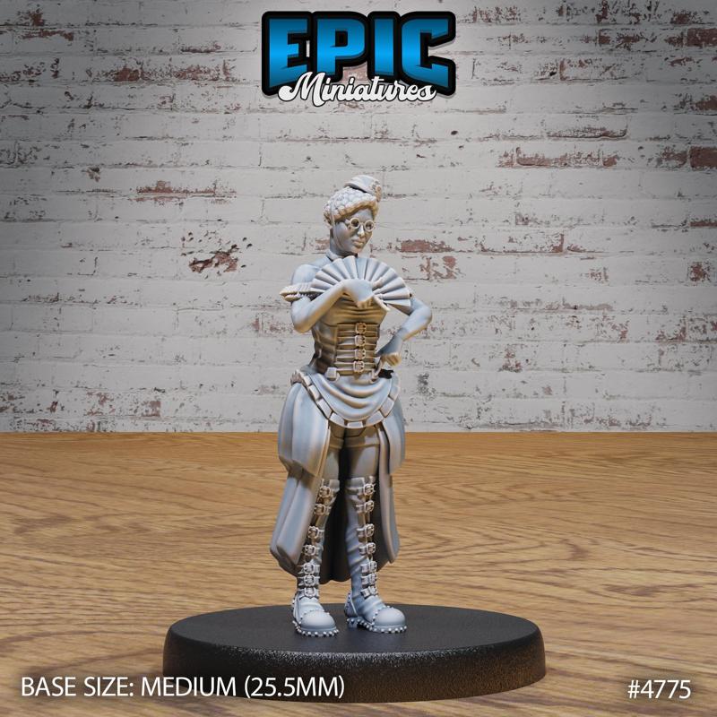 Esoteric Society Fan ‧ DnD Miniature ‧ Tabletop Miniatures ‧ Gaming Monster ‧ 3D Model ‧ RPG ‧ DnDminis ‧ STL FILE