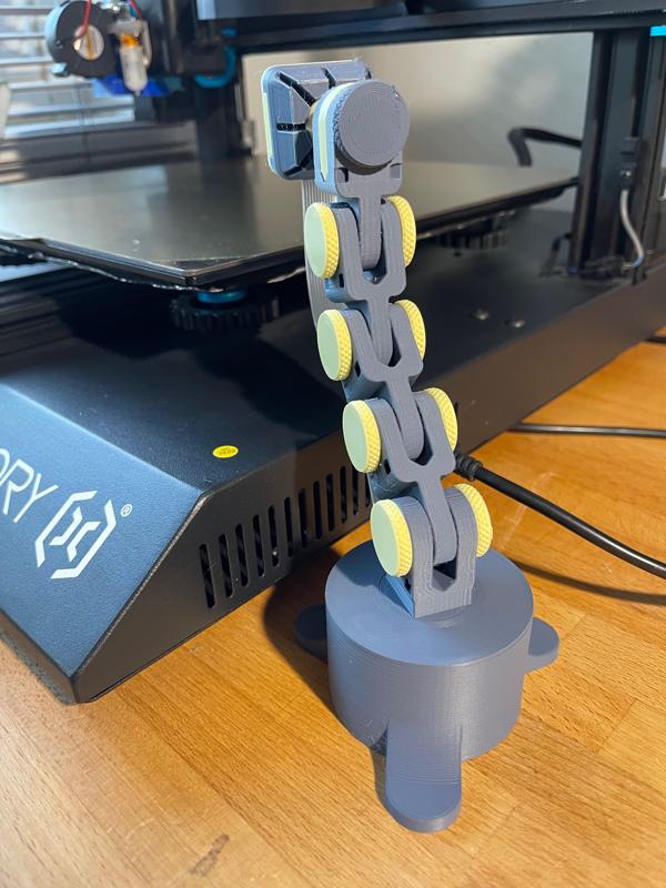 Ballasted stand for articulating-raspberry-pi-camera-mount from sneaks