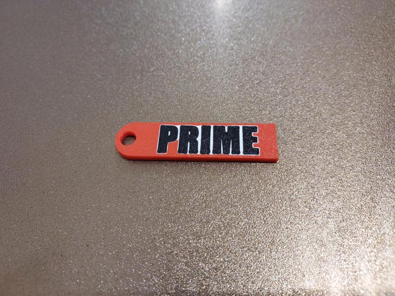 PRIME Keychain on keys