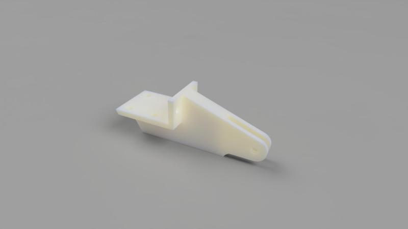 Screen Door Closer Bracket