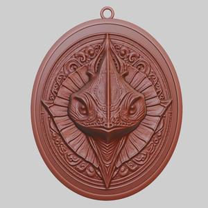 Stingray Animal Pendant Stingray Animal Necklace for CNC Router Laser & 3D Printer