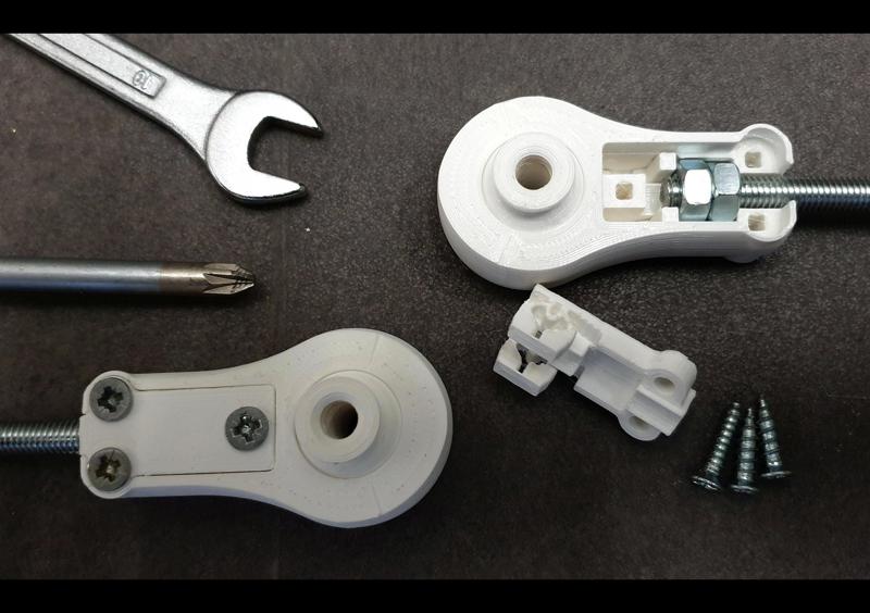 Rod End Ball-Joint M6 : High strength / Low clearance Balljoint