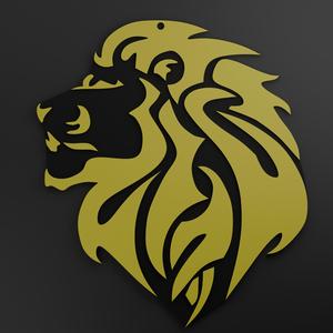 lion keychain
