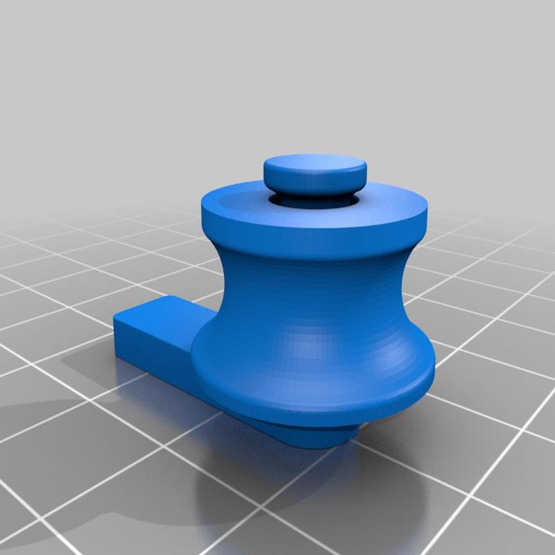 Ender 3 - Cable Chain upgrade bracket mount - Extruder and Hotend - filament_Roller