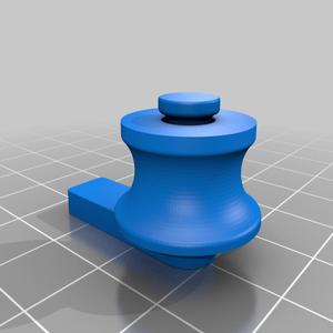 Ender 3 - Cable Chain upgrade bracket mount - Extruder and Hotend - filament_Roller