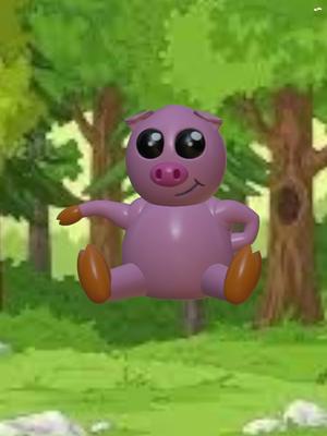 Cute little pink Pig