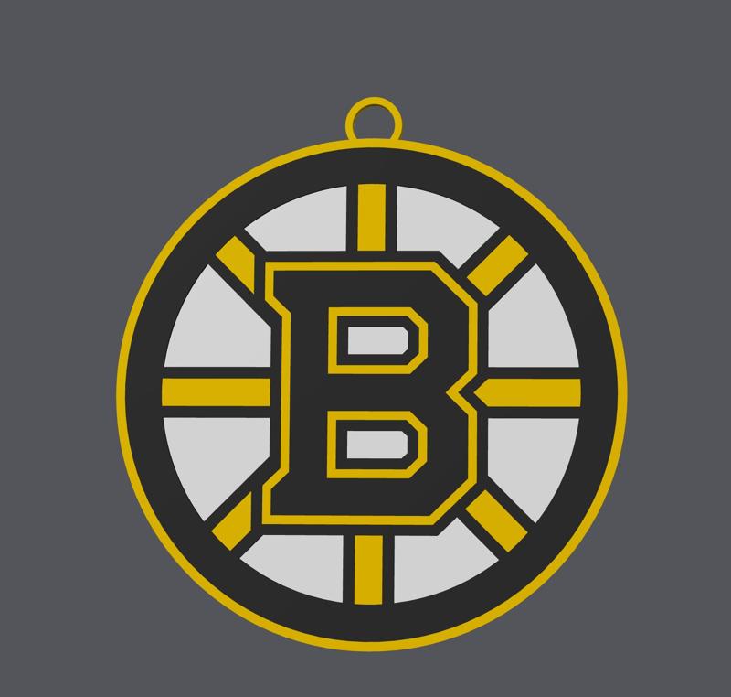 Boston Bruins Logo for Necklace
