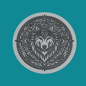 Wolf Print Model