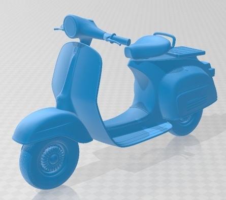 Vespa 150 Super 1965 Printable Motorbike