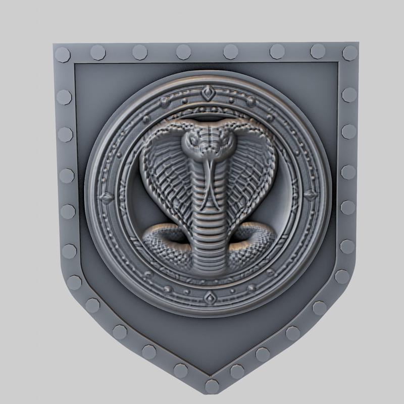 Snake Animal Wall Snake Animal Bust for CNC Router Laser & 3D Printer