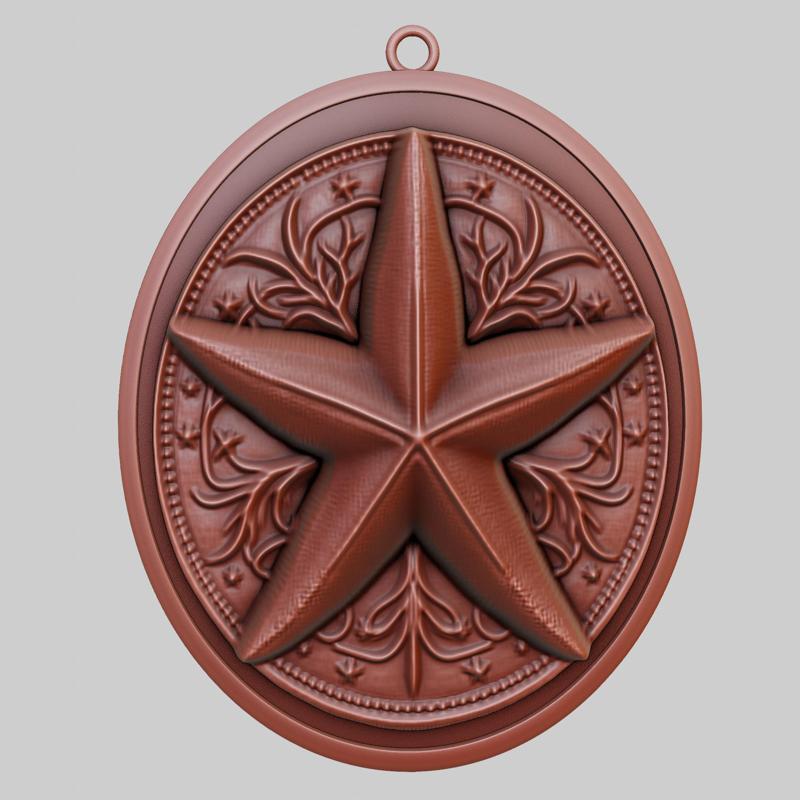 Starfish Animal Pendant Starfish Animal Necklace for CNC Router Laser & 3D Printer