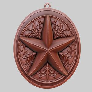 Starfish Animal Pendant Starfish Animal Necklace for CNC Router Laser & 3D Printer