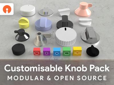 Ultimate DIY Replacement Knob Pack (for Samsung, Smeg, Toyota & More!)