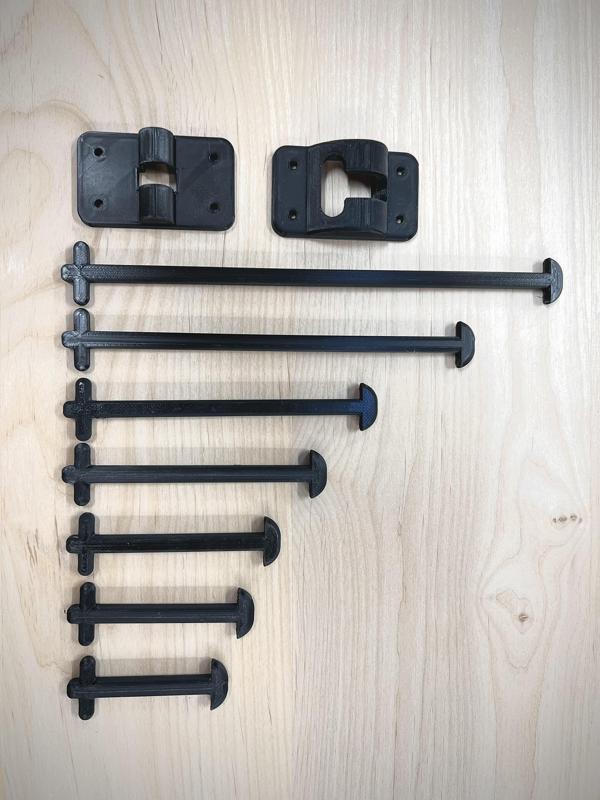 RV (Caravan) T-Style Door Catch Repair Kit