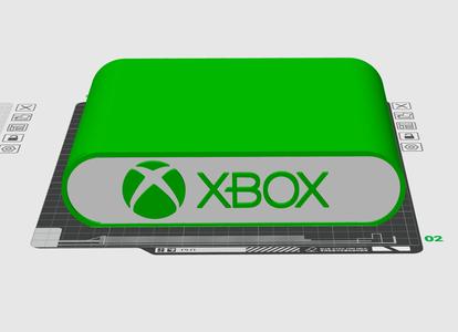 Xbox Storage Box with Sliding Cover