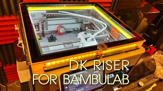 DK Riser for Bambu Lab X1/P1